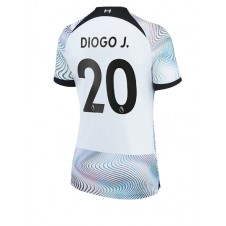 Liverpool Diogo Jota #20 Bortatröja Dam 2022-23 Korta ärmar